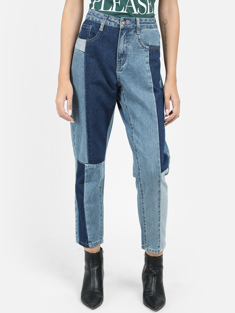 

COVER STORY Women Blue Regular Fit Mid-Rise Clean Look Jeans