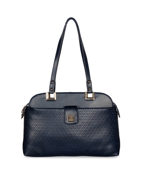 

ESBEDA Blue Checked Shoulder Bag