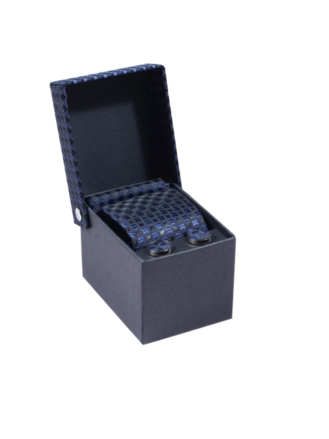 

Tossido Men Multicoloured Accessory Gift Set, Blue