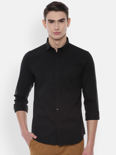 

Allen Solly Sport Men Black Slim Fit Solid Casual Shirt