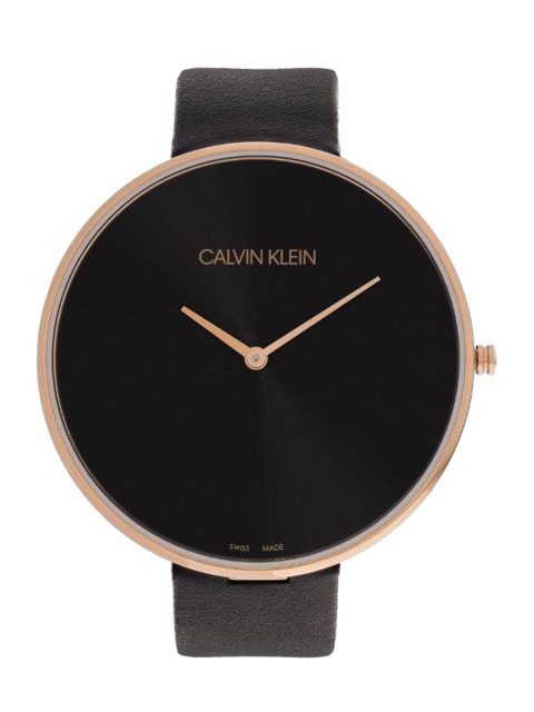 Calvin Klein Full Moon Women Black Analogue Watch K8Y236C1