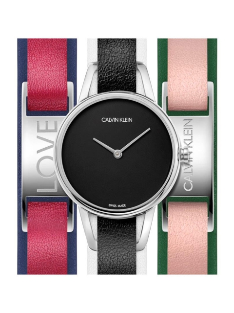 

Calvin Klein My Calvins Women Black Analogue Watch K9D231LY