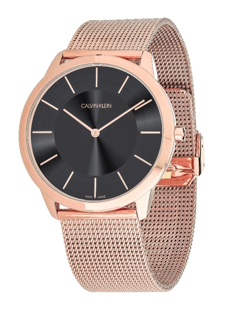 

Calvin Klein Minimal Men Black Analogue Watch K3M2T621