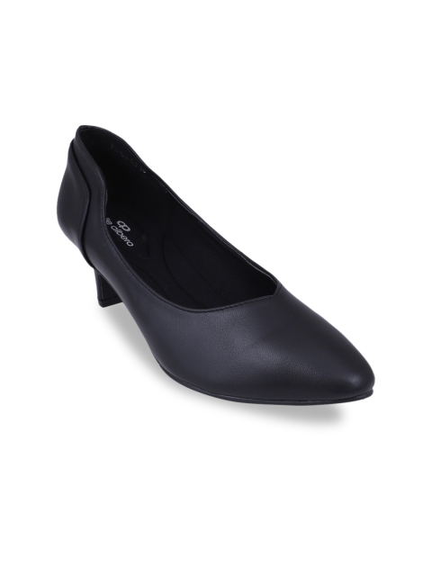 

pelle albero Women Black Solid Pumps