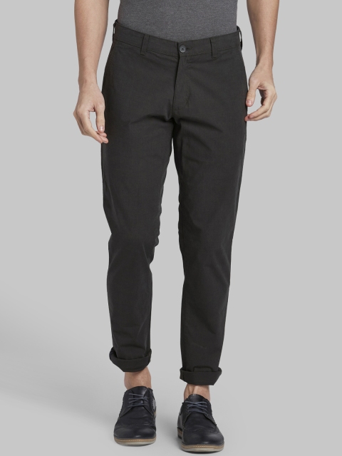 

Parx Men Green Regular Fit Self Design Regular Trousers