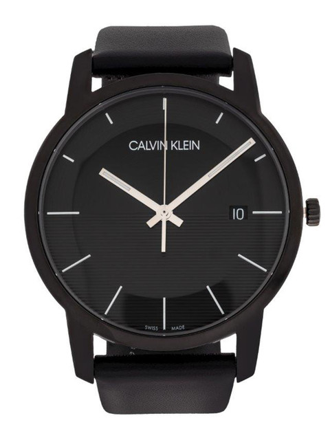 

Calvin Klein City Men Black Analogue Watch K2G2G4C1