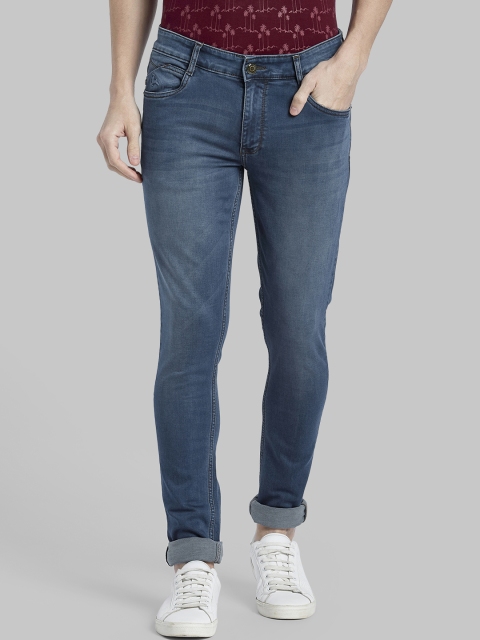 

Parx Men Blue Regular Fit Mid-Rise Clean Look Stretchable Jeans