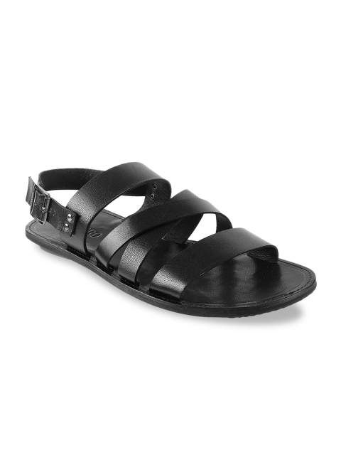 

Metro Men Black Sandals