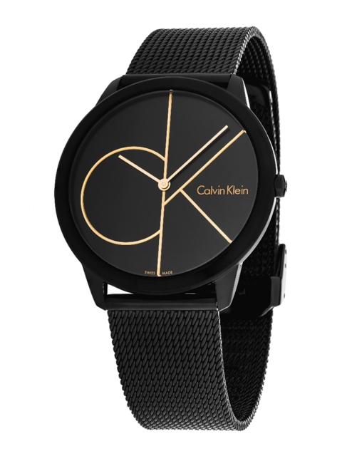

Calvin Klein Minimal Women Black Analogue Watch K3M224X1