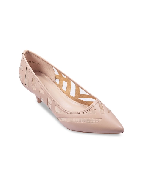 

URBANE Women Beige Solid Pumps