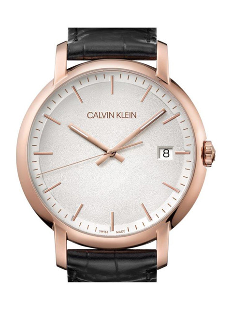 

Calvin Klein Established Men Silver-Toned Analogue Watch K9H216C6