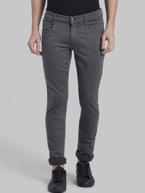 

Parx Men Grey Regular Fit Mid-Rise Clean Look Jeans