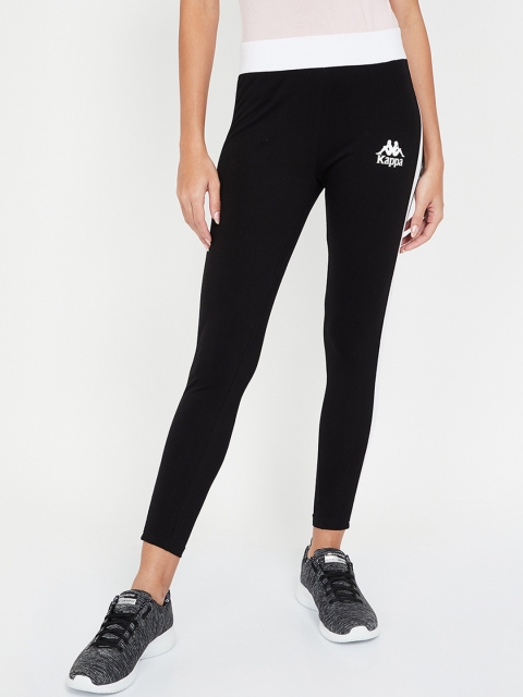 

Kappa Women Black Solid Tights