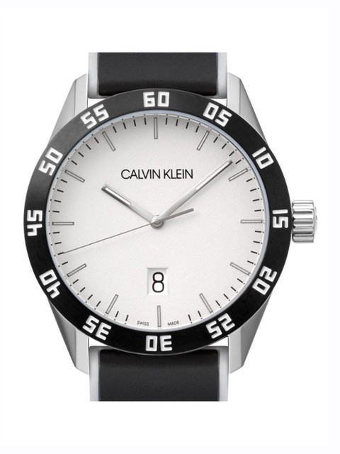 

Calvin Klein Compete Men Silver-Toned Analogue Watch K9R31CD6