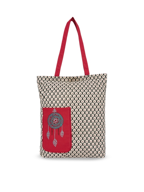 

Pick Pocket Black & Green Printed Shoulder Bag