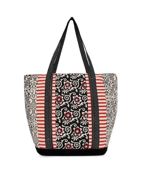 

Pick Pocket Black & Red Printed Shoulder Bag
