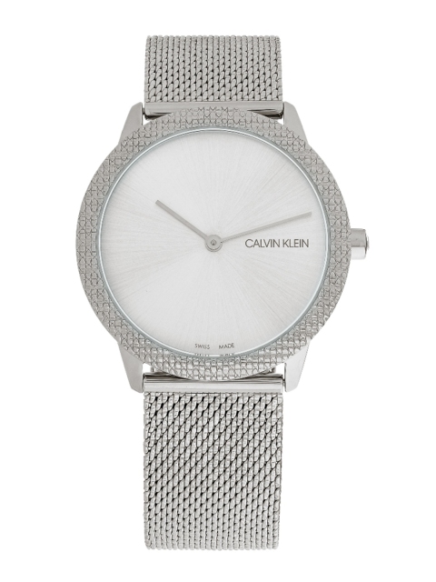 

Calvin Klein Minimal Women Silver-Toned Analogue Watch K3M22T2