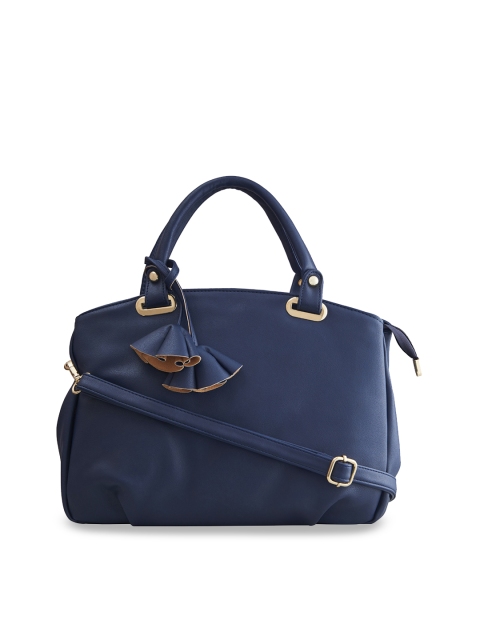 

LEGAL BRIBE Blue Solid Handheld Bag