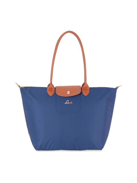 

LAVIE SPORT Blue & Brown Solid Shoulder Bag