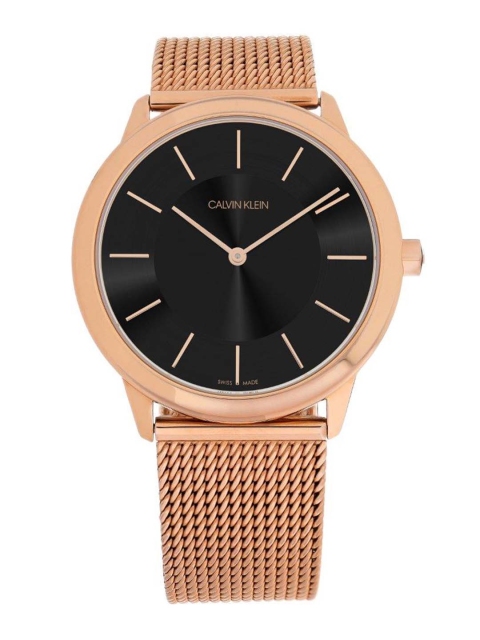 

Calvin Klein Minimal Women Black Analogue Watch K3M2262Y