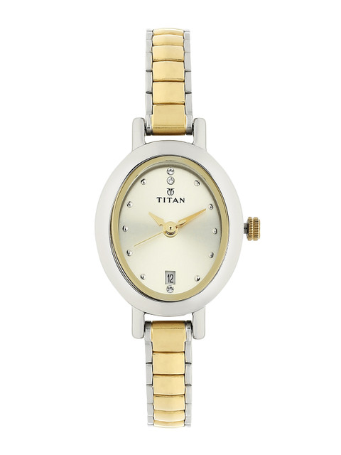 

Titan Women Gold-Toned Analogue Watch 2599BM01