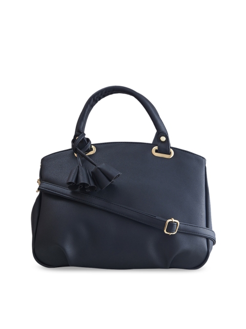 

LEGAL BRIBE Black Solid Handheld Bag