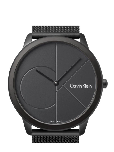 

Calvin Klein Minimal Men Black Analogue Watch K3M514B1