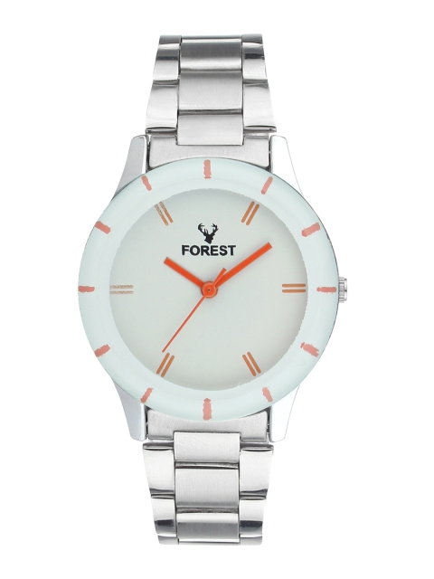 

Hobforestessentials Women White Analogue Watch FR-301L