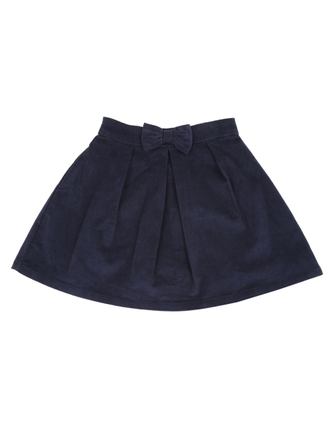 

Pantaloons Junior Girls Navy Blue Flared Skirt