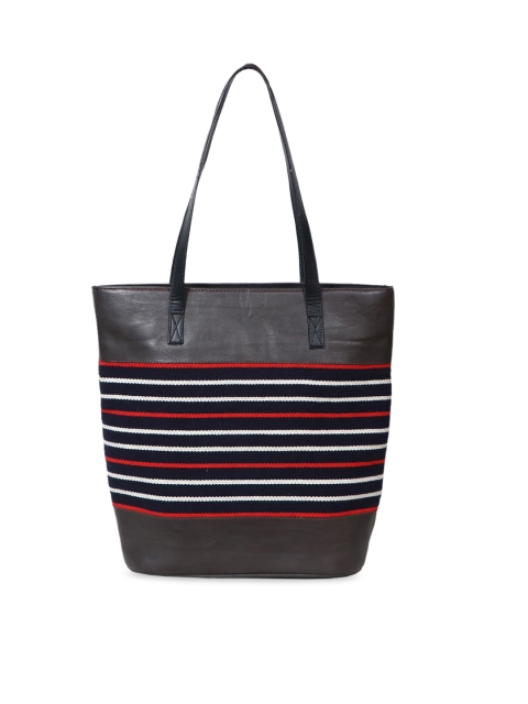 

Diwaah Brown & Red Striped Shoulder Bag