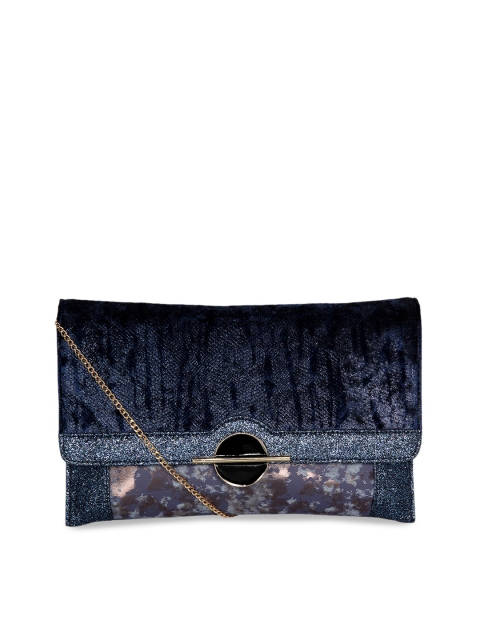 

ESBEDA Blue Textured Clutch