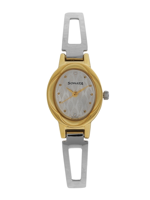 

Sonata Pankh Women Silver Analogue watch NL8085BM03