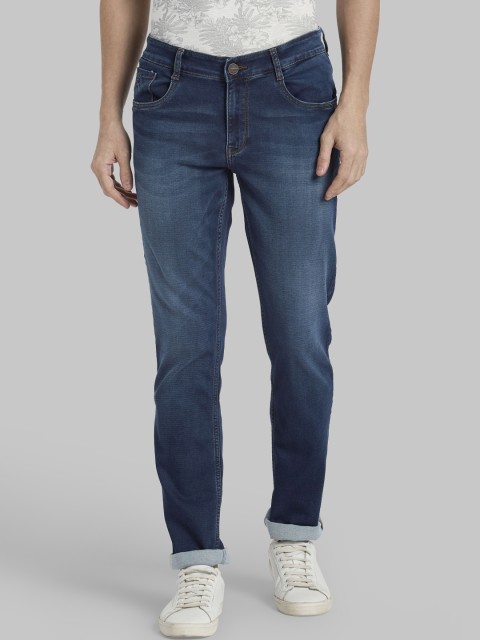 

Parx Men Blue Regular Fit Mid-Rise Clean Look Jeans