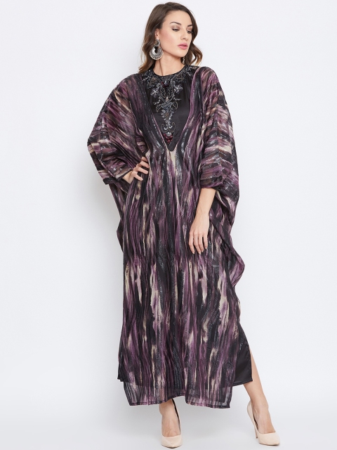 

The Kaftan Company Women Printed Multicoloured Maxi Dress, Multi