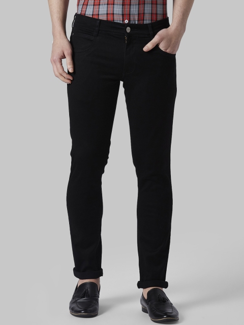 

Park Avenue Men Black Regular Fit Mid-Rise Clean Look Jeans