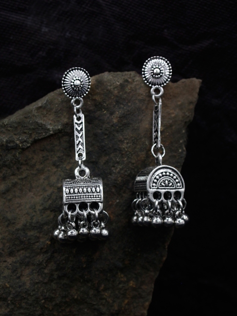 

Sia Art Jewellery Silver-Plated Drop Earrings
