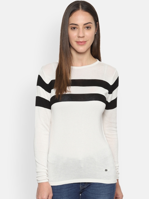 

Allen Solly Woman Women White Solid Top