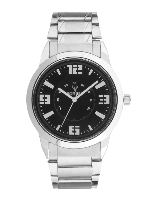 

Hobforestessentials Men Black Analogue Watch FR-258-BK