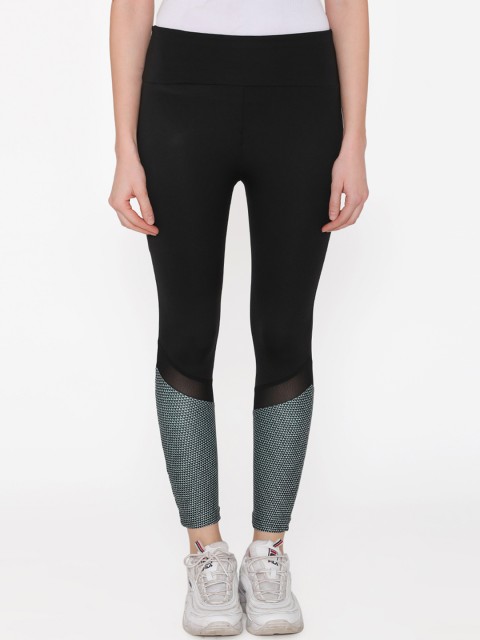 

Clovia Women Black Solid Tights