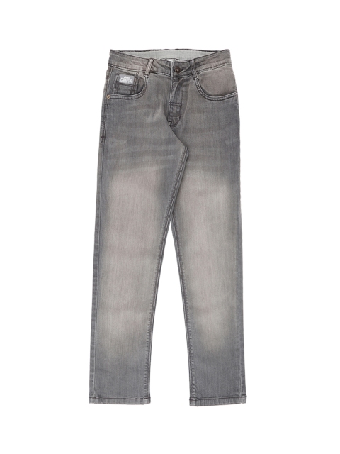 

Pantaloons Junior Boys Grey Tapered Fit High-Rise Clean Look Jeans
