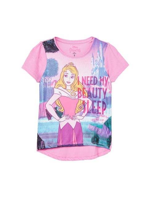 

Fame Forever by Lifestyle Girls Pink Printed High-Low Top