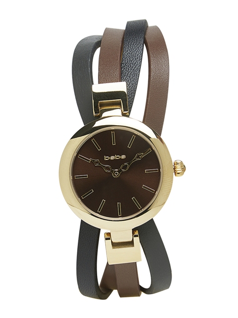 

bebe Women Brown Analogue Watch B2201WA10087