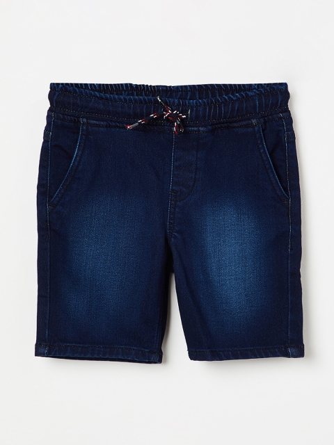

Fame Forever by Lifestyle Boys Blue Washed Regular Fit Denim Shorts