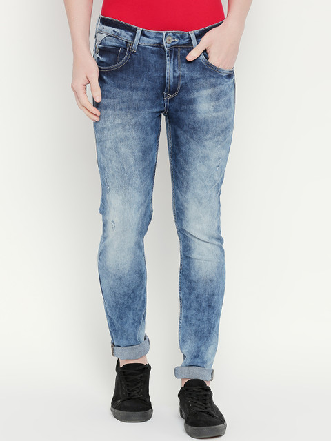 

SF JEANS by Pantaloons Men Blue Skinny Fit Jeans