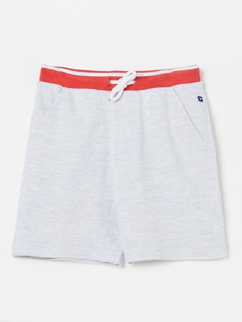

Fame Forever by Lifestyle Boys Grey Melange Solid Regular Fit Sports Shorts