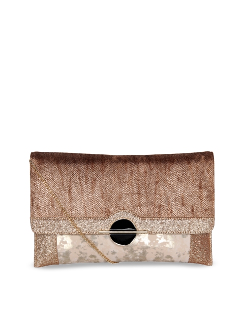 ESBEDA Gold-Toned Textured Clutch