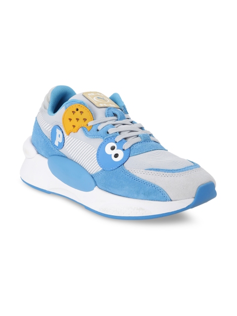 

Puma Kids Blue & Grey Sesame Str 50 RS 9.8 Jr Sports Sneakers