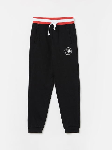 

Fame Forever by Lifestyle Boys Black Solid Joggers
