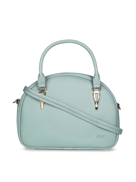 

Vdesi Blue Solid Handheld Bag
