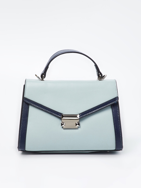 

CODE by Lifestyle Blue Colourblocked Satchel